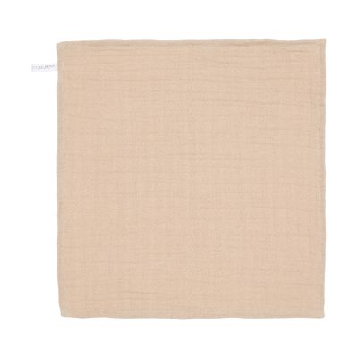 Little Dutch Monddoek Baby Bunny/Beige 2-Pack