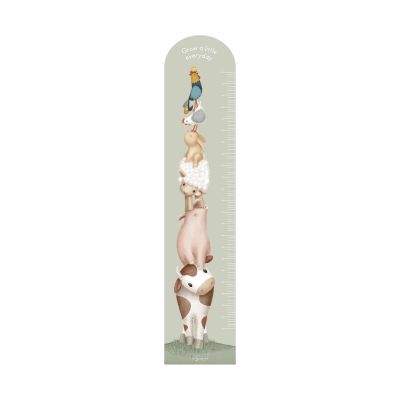 Little Dutch Muursticker Groeimeter Little Farm