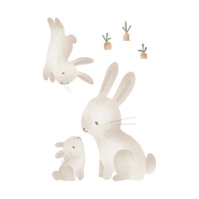 Little Dutch Muurstickers Baby Bunny