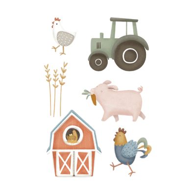 Little Dutch Muurstickers Little Farm