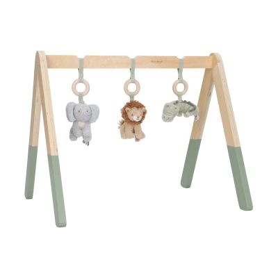 Little Dutch Safari Friends Activiteitenknuffel Krokodil XL