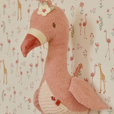Little Dutch Safari Friends Dierenkop Flamingo Little Dutch Safari Friends Dierenkop Flamingo