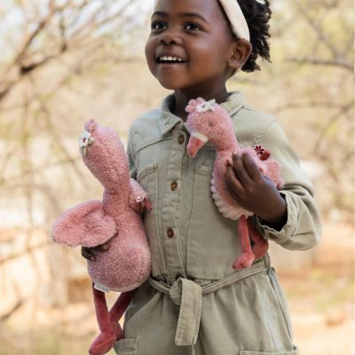 Little Dutch Safari Friends Knuffel Flamingo - 17 cm Little Dutch Safari Friends Knuffel Flamingo - 17 cm