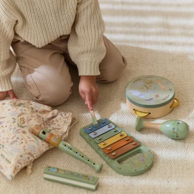 Little Dutch Safari Friends Muziekset - Groen 