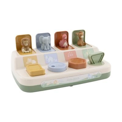 Little Dutch Safari Friends Pop-up Dieren Little Dutch Safari Friends Pop-up Dieren