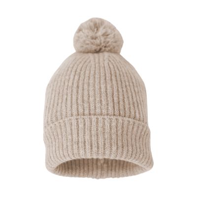 Lodger Muts Merino Wool Beige 0-3M
