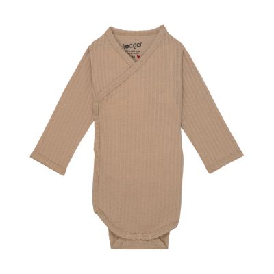 Lodger Romper Seersucker Beige