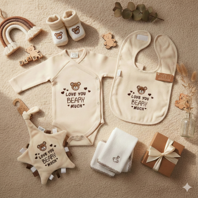 VIB Love You BEARY Much Slabber - One Size - Beige VIB Love You BEARY Much Slabber - One Size - Beige