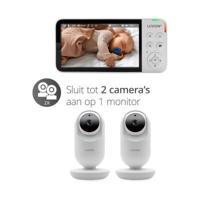 Luvion Babyfoon Camera - Supreme Connect 3 - White