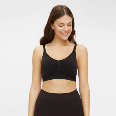 MAMA.LICIOUS Voedingsbeha - Ilja Feed Me Bra 2-Pack - Zwart - Maat M/L