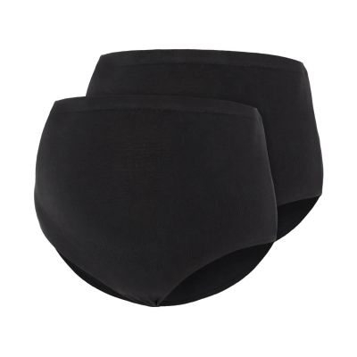 MAMA.LICIOUS Zwangerschapsslip - Heal - 2-Pack - Zwart