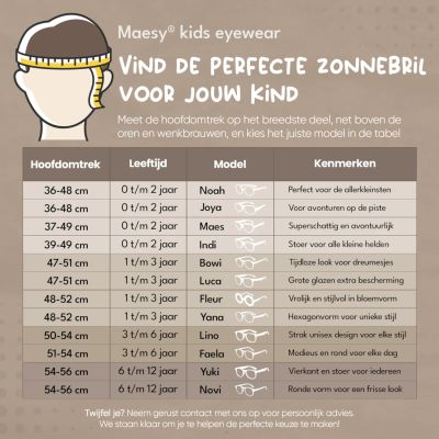 Maesy Zonnebril - Maes - 0 t/m 2 jaar - Beige Ecru Maesy Zonnebril - Maes - 0 t/m 2 jaar - Beige Ecru