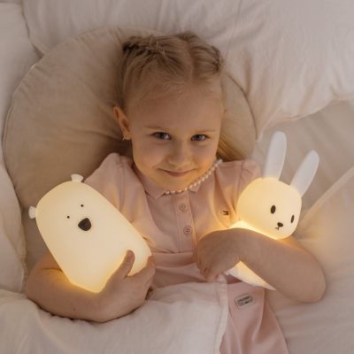 Mary's Led Lamp Bear Large - White