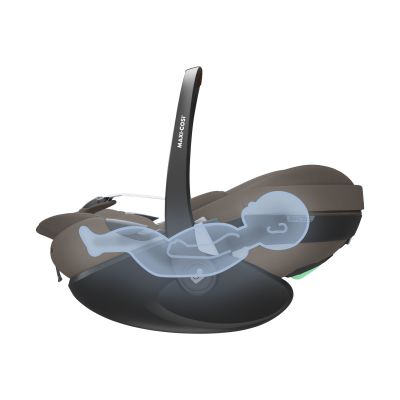 ABC Design Salsa 5 Air Kinderwagen incl. Maxi-Cosi Pebble 360 Pro2 - Nature