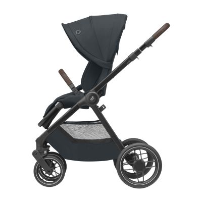Maxi-Cosi Wandelwagen Oxford Essential Graphite Dark Frame + Dark Brown Leather