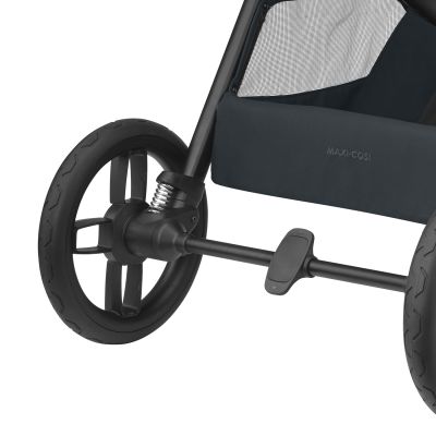 Maxi-Cosi Wandelwagen Oxford Essential Graphite Dark Frame + Dark Brown Leather