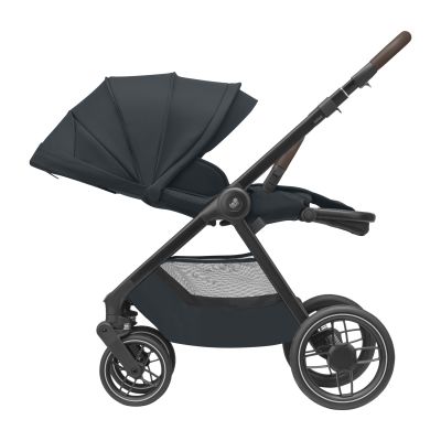 Maxi-Cosi Wandelwagen Oxford Essential Graphite Dark Frame + Dark Brown Leather