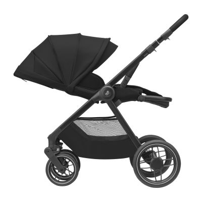 Maxi-Cosi Wandelwagen Oxford Essential Black Dark Frame + Black Leather