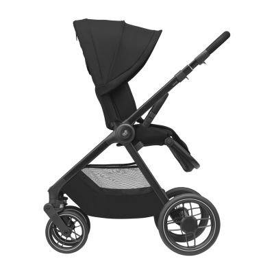 Maxi-Cosi Wandelwagen Oxford Essential Black Dark Frame + Black Leather