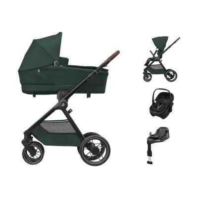 Maxi-Cosi Oxford+ 4-in-1 Kinderwagen Met Coral Slide Pro Autostoel