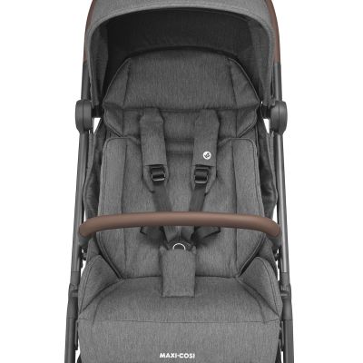 Maxi-Cosi Buggy Soho Select Grey (Black frame - Brown Leather) Maxi-Cosi Buggy Soho Select Grey (Black frame - Brown Leather)