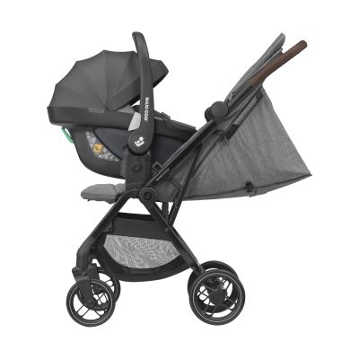 Maxi-Cosi Buggy Soho Select Grey (Black frame - Brown Leather) Maxi-Cosi Buggy Soho Select Grey (Black frame - Brown Leather)