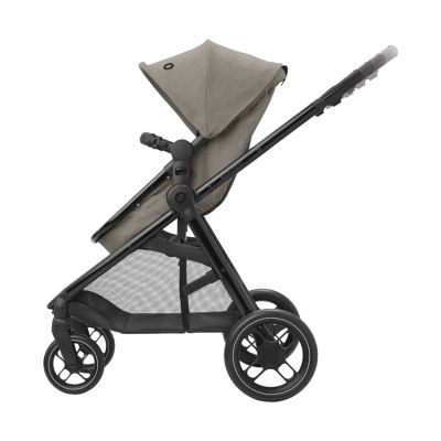 Maxi-Cosi Zelia3 Luxe Twillic Truffle (Black glossy frame & Black Leather) Maxi-Cosi Zelia3 Luxe Twillic Truffle (Black glossy frame & Black Leather)