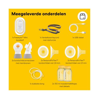 Medela Borstkolf - Freestyle™ Mini Handsfree - Enkel Elektrisch