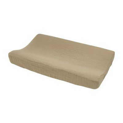 Meyco Baby Uni aankleedkussenhoes Hydrofiel pre-washed Taupe