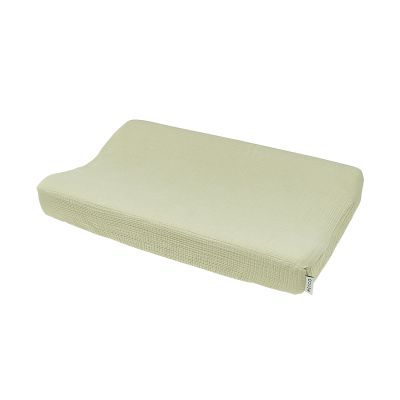Meyco Baby Uni Aankleedkussenhoes - Soft Olive - 50x70 cm