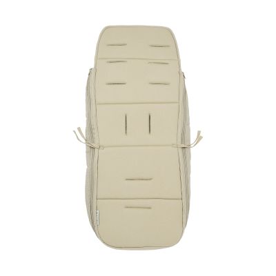 Meyco Baby Uni Buggy Voetenzak en Inlegger - Sand - 45x130 cm