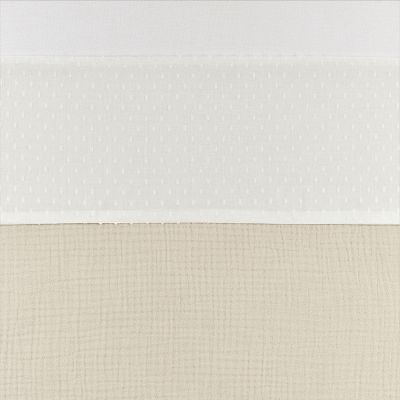 Meyco Ledikantlaken Plume Offwhite 100 x 150 cm