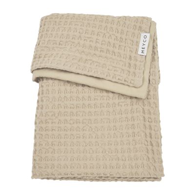 Meyco Ledikantdeken Waffle Cotton Sand 100 x 150 cm