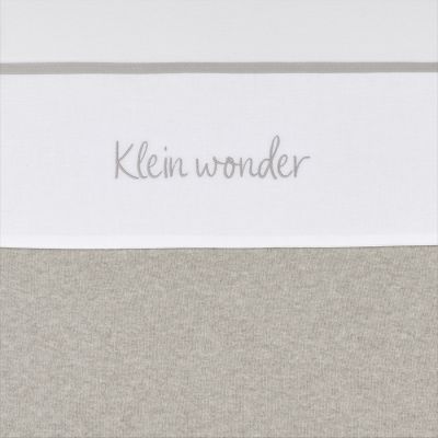 Meyco Ledikantlaken Klein Wonder Greige 100 x 150 cm


