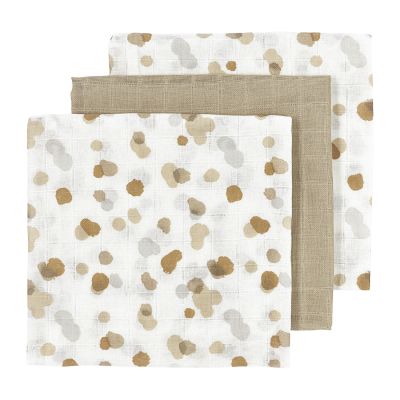 Meyco Multidoek Hydrofiel Stains Sand 70 x 70 cm 3-Pack