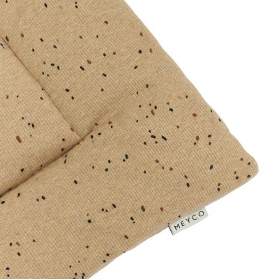 Meyco Boxkleed Rib Mini Spot Toffee Melange 80 x 100 cm

