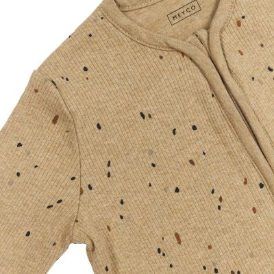 Meyco Slaapzak Winter Rib Mini Spot Toffee Melange 90 cm

