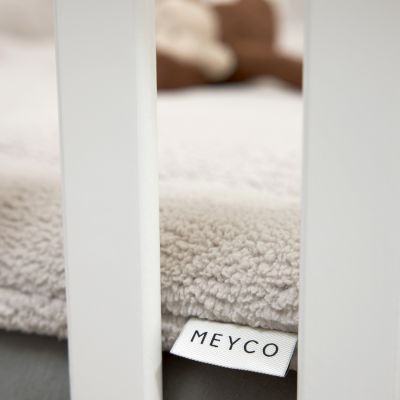 Meyco Boxkleed Teddy Greige 80 x 100 cm
