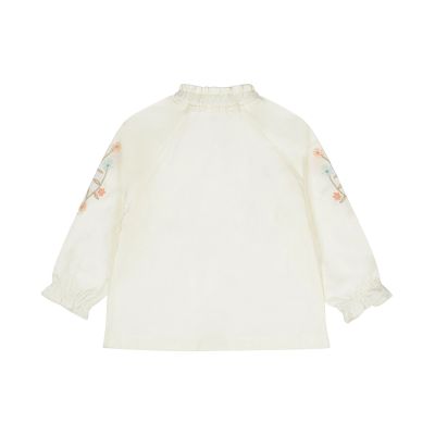 Dirkje Blouse met Lange Mouwen – Maat 56 – Sand Dirkje Blouse met Lange Mouwen – Maat 56 – Sand