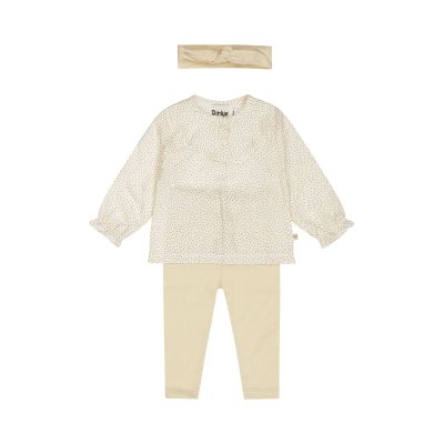 Dirkje 3-Delig Set – Maat 62 – Warm Off-White