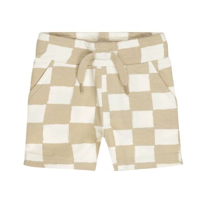 Dirkje Jogging Broekje - Maat 62 - Off-White