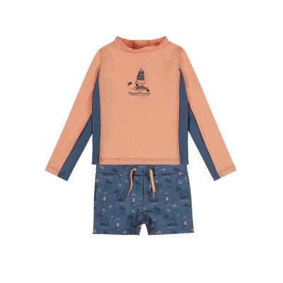 Dirkje UV-Zwemsetje – Maat 74/80 – Coral