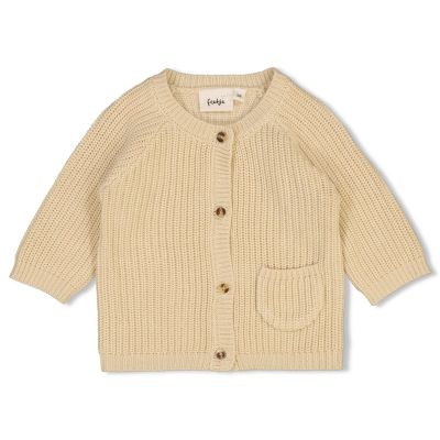Feetje Cardigan jersey La magie est en vous Crème