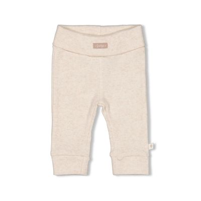 Feetje The Magic is in You Rib Broek - Off White Melange