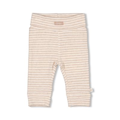 Feetje The Magic is in You Pantalon côtelé - Rayé - Mélange taupe