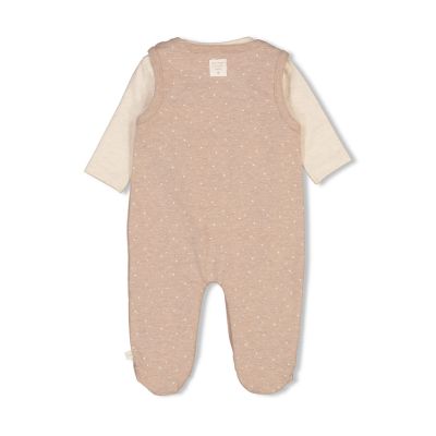 Feetje 2-Delig Boxpak Print The Magic Is In You Taupe Melange 50