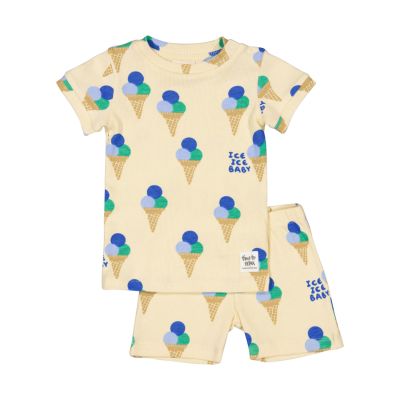 Feetje Gino Gelato Premium Shortama - Geel