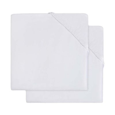 Jollein Aankleedkussenhoes Badstof White 50 x 70 cm 2 Pack