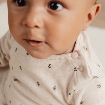 Little Dutch T-Shirt Lange Mouw Little Farm Green Leaves 74
