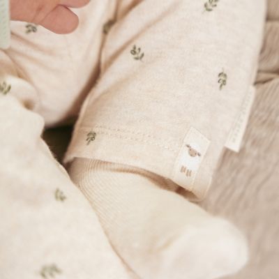 Little Dutch Legging Little Farm Green Leaves 50